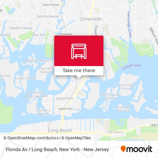 Florida Av / Long Beach map