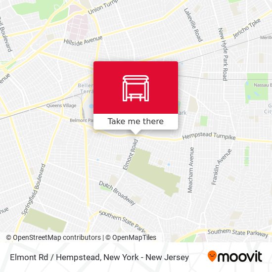 Elmont Rd / Hempstead map