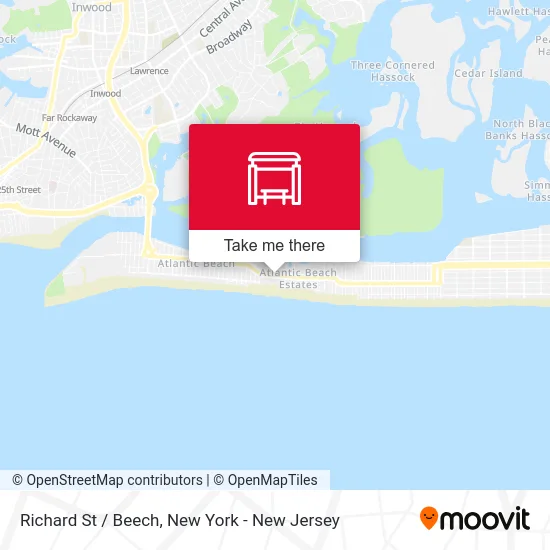 Richard St / Beech map
