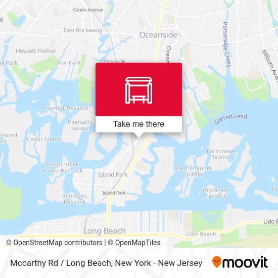 Mccarthy Rd / Long Beach map