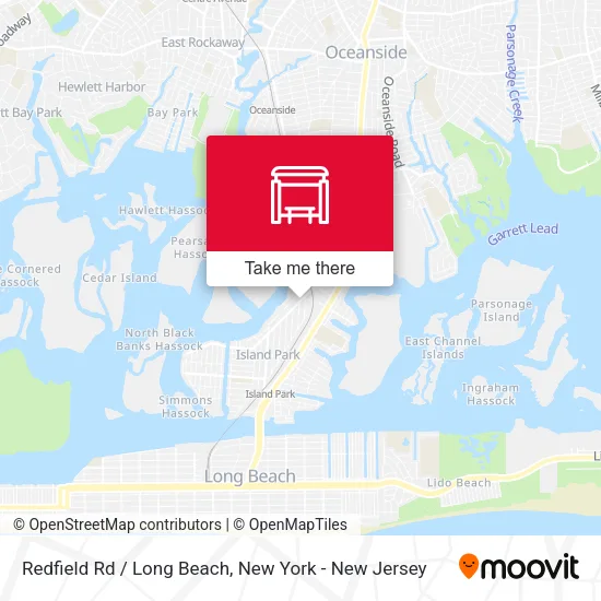 Redfield Rd / Long Beach map