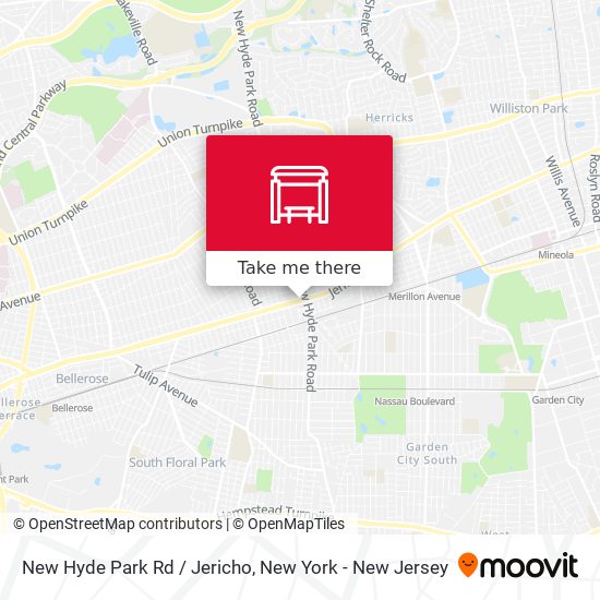 New Hyde Park Rd / Jericho map