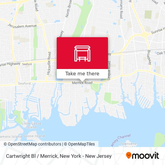 Mapa de Cartwright Bl / Merrick