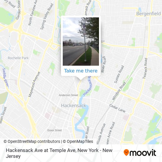 How to get to Riverside Square Mall in Hackensack, Nj by Bus