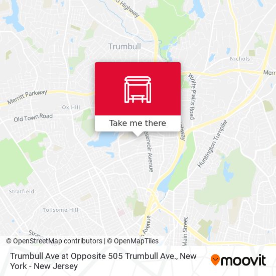 Mapa de Trumbull Ave at Opposite 505 Trumbull Ave.