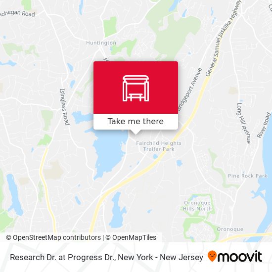 Research Dr. at Progress Dr. map