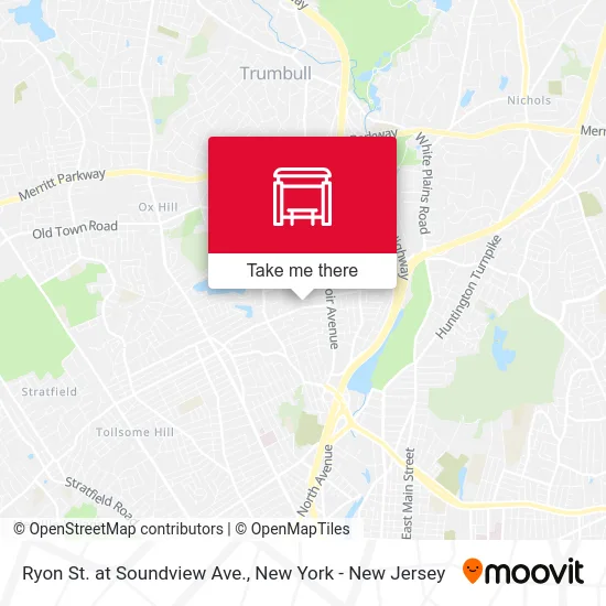 Ryon St. at Soundview Ave. map