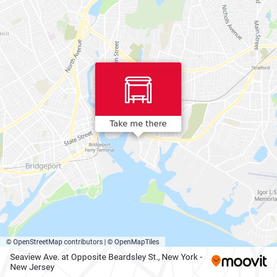 Seaview Ave. at Opposite Beardsley St. map