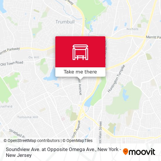Soundview Ave. at Opposite Omega Ave. map