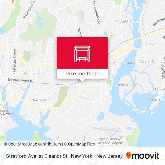 Mapa de Stratford Ave. at Eleanor St.