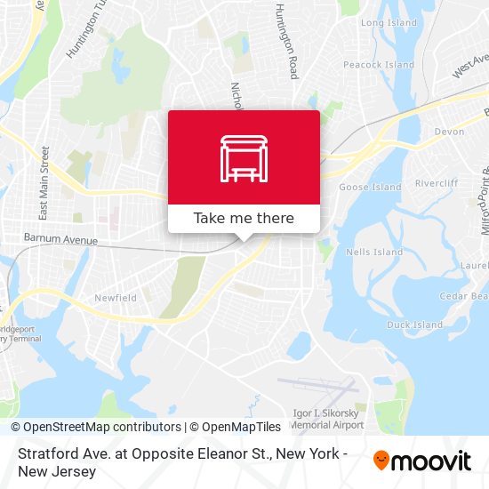 Mapa de Stratford Ave. at Opposite Eleanor St.
