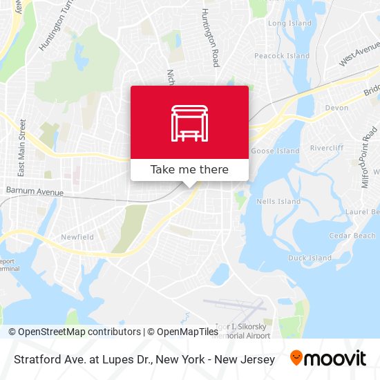Stratford Ave. at Lupes Dr. map