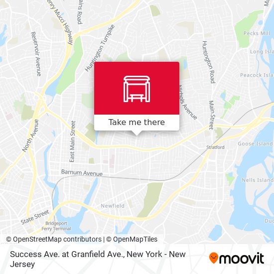 Success Ave. at Granfield Ave. map