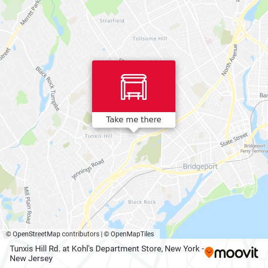 Mapa de Tunxis Hill Rd. at Kohl's Department Store