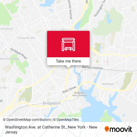 Mapa de Washington Ave. at Catherine St.