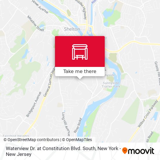 Waterview Dr. at Constitution Blvd. South map