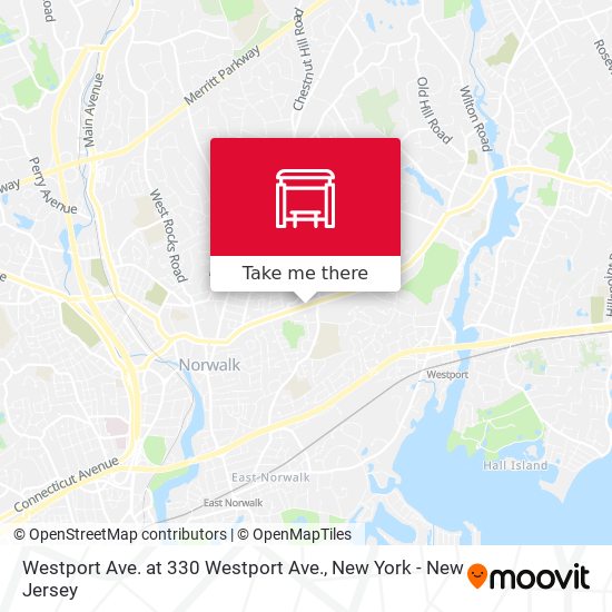 Westport Ave. at 330 Westport Ave. map