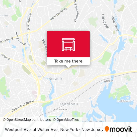 Mapa de Westport Ave. at Walter Ave.