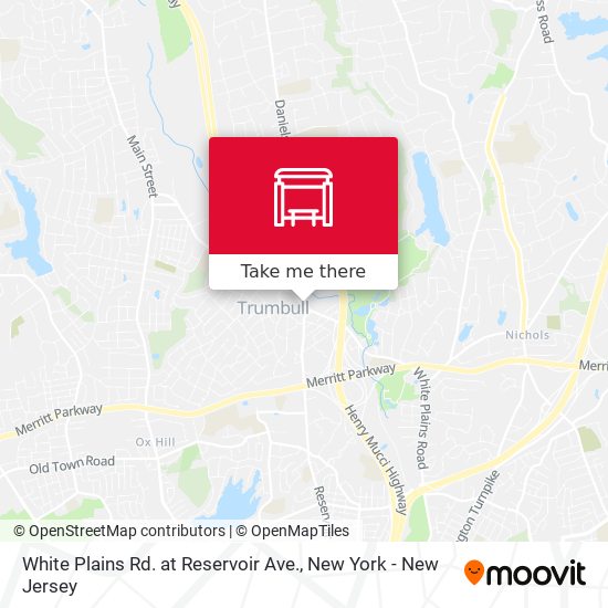 White Plains Rd. at Reservoir Ave. map