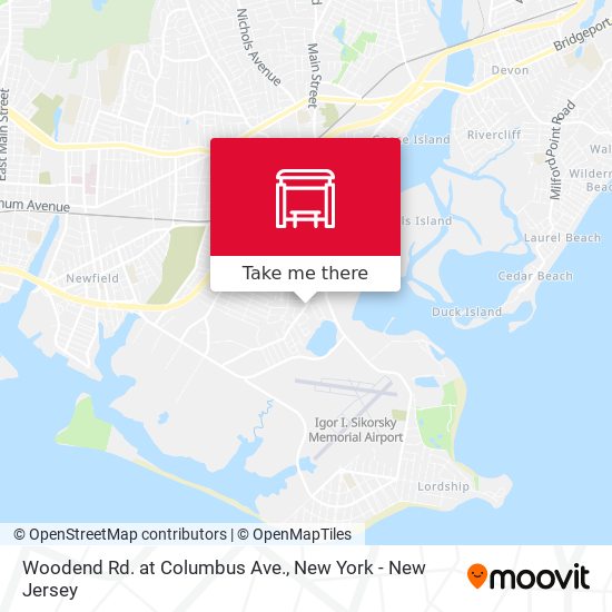 Mapa de Woodend Rd. at Columbus Ave.