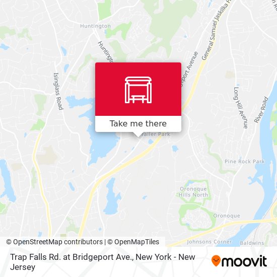 Trap Falls Rd. at Bridgeport Ave. map