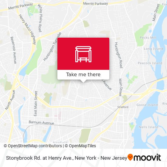 Mapa de Stonybrook Rd. at Henry Ave.