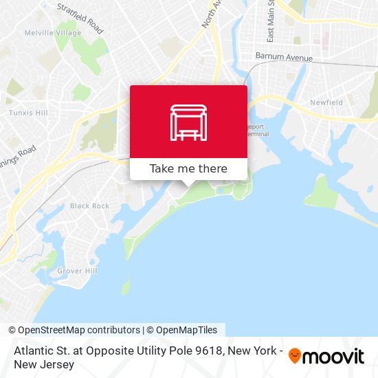 Atlantic St. at Opposite Utility Pole 9618 map
