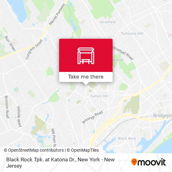 Mapa de Black Rock Tpk. at Katona Dr.
