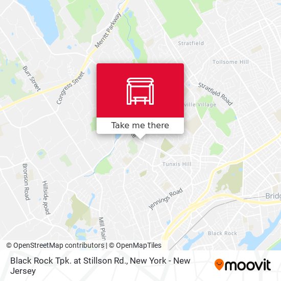 Black Rock Tpk. at Stillson Rd. map