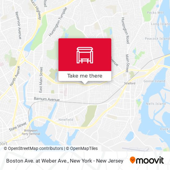 Mapa de Boston Ave. at Weber Ave.