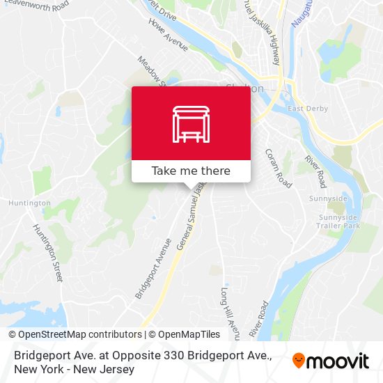 Bridgeport Ave. at Opposite 330 Bridgeport Ave. map