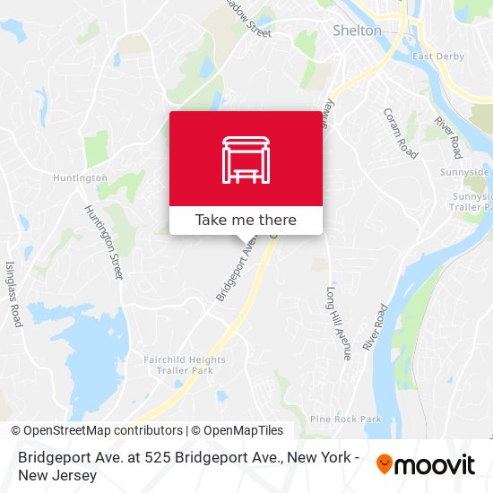Bridgeport Ave. at 525 Bridgeport Ave. map