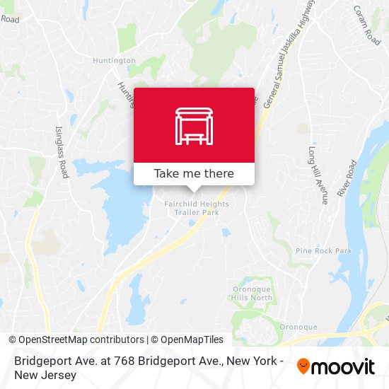 Bridgeport Ave. at 768 Bridgeport Ave. map