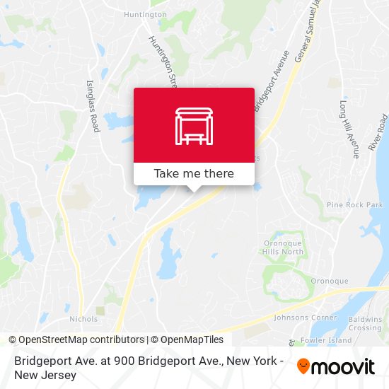 Bridgeport Ave. at 900 Bridgeport Ave. map
