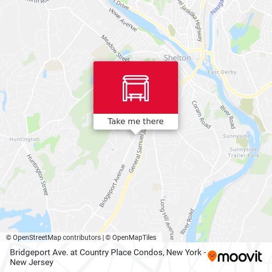 Bridgeport Ave. at Country Place Condos map