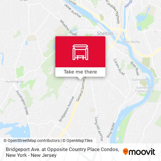 Bridgeport Ave. at Opposite Country Place Condos map
