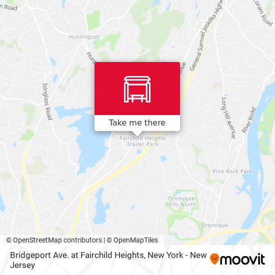 Bridgeport Ave. at Fairchild Heights map