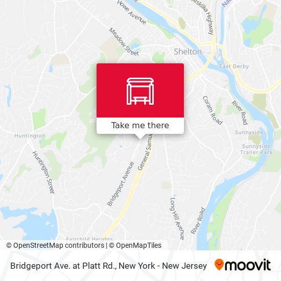 Bridgeport Ave. at Platt Rd. map