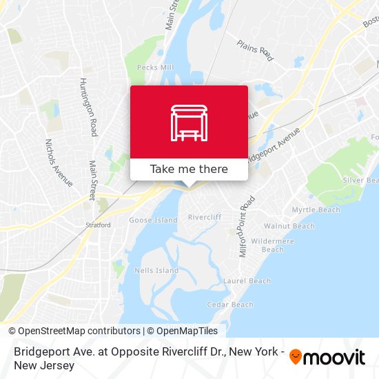 Bridgeport Ave. at Opposite Rivercliff Dr. map