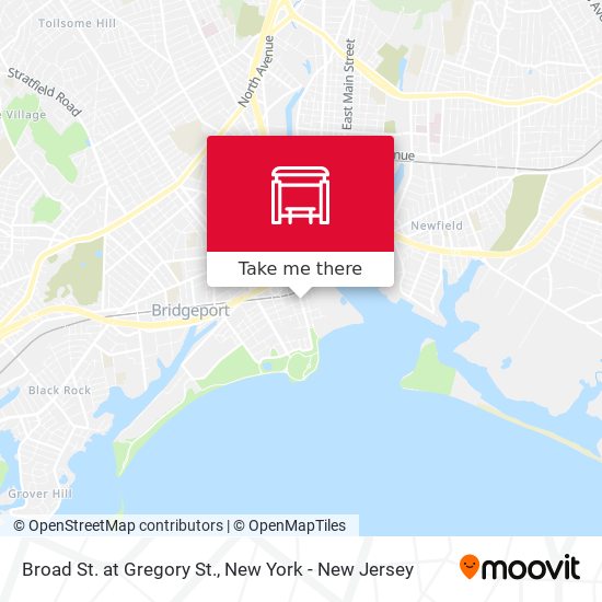 Mapa de Broad St. at Gregory St.