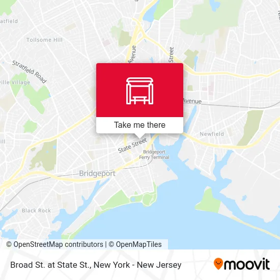 Broad St. at State St. map