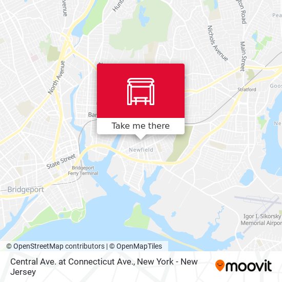 Central Ave. at Connecticut Ave. map