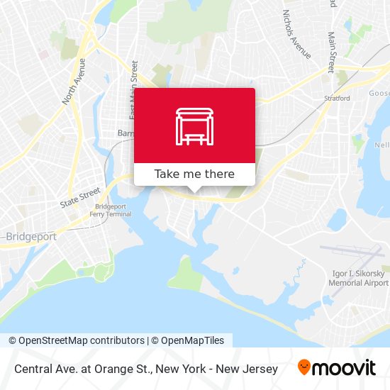 Mapa de Central Ave. at Orange St.