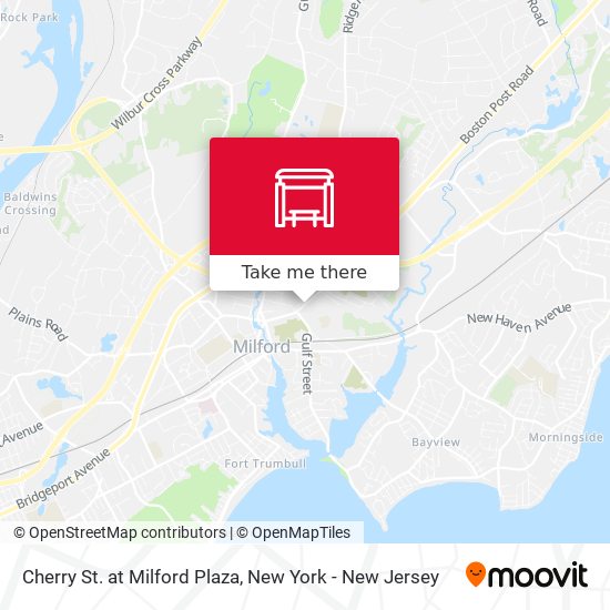 Cherry St. at Milford Plaza map