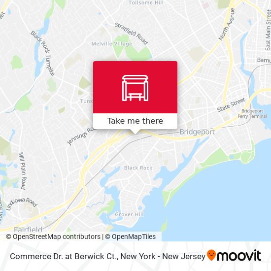 Mapa de Commerce Dr. at Berwick Ct.