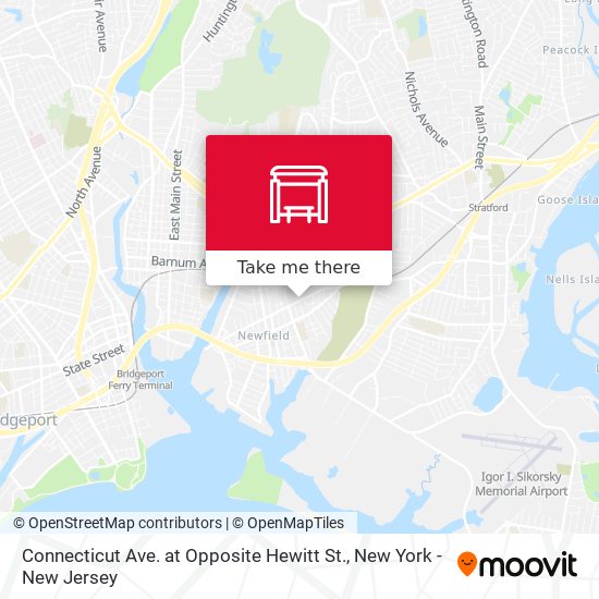 Connecticut Ave. at Opposite Hewitt St. map