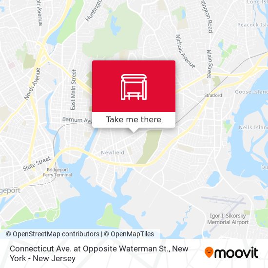 Connecticut Ave. at Opposite Waterman St. map