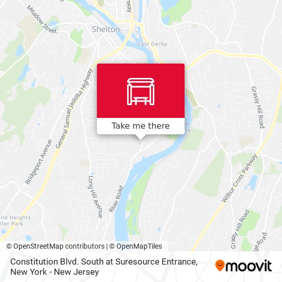 Constitution Blvd. South at Suresource Entrance map