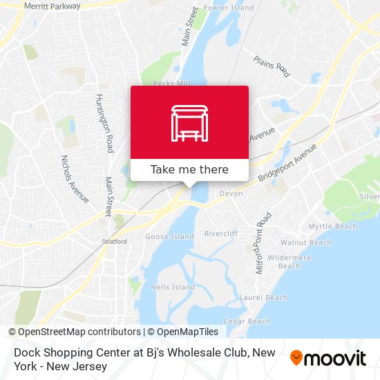 Dock Shopping Center at Bj's Wholesale Club map
