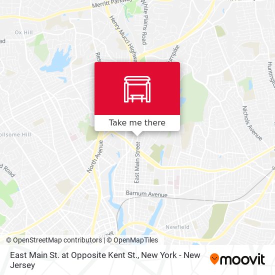 East Main St. at Opposite Kent St. map